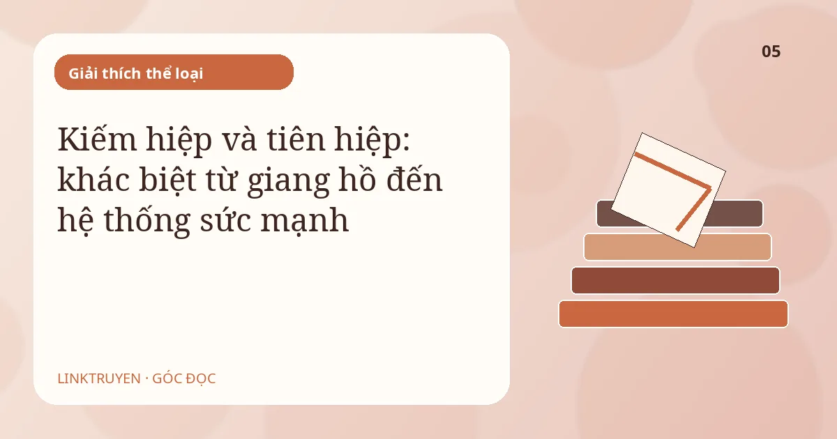 Kiếm hiệp và tiên hiệp: khác biệt từ giang hồ đến hệ thống sức mạnh