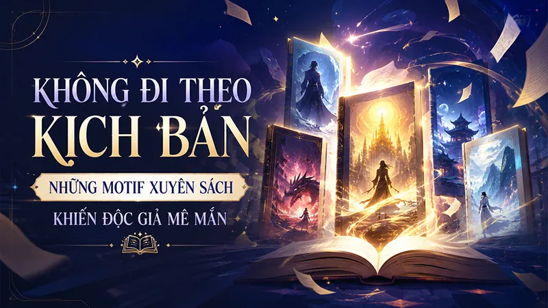 Không Đi Theo Kịch Bản: Những Motif Xuyên Sách Khiến Độc Giả Mê Mẩn