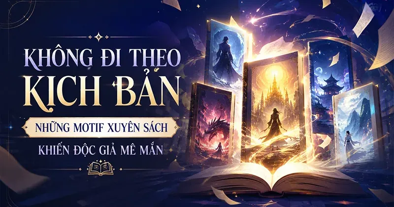 Không Đi Theo Kịch Bản: Những Motif Xuyên Sách Khiến Độc Giả Mê Mẩn
